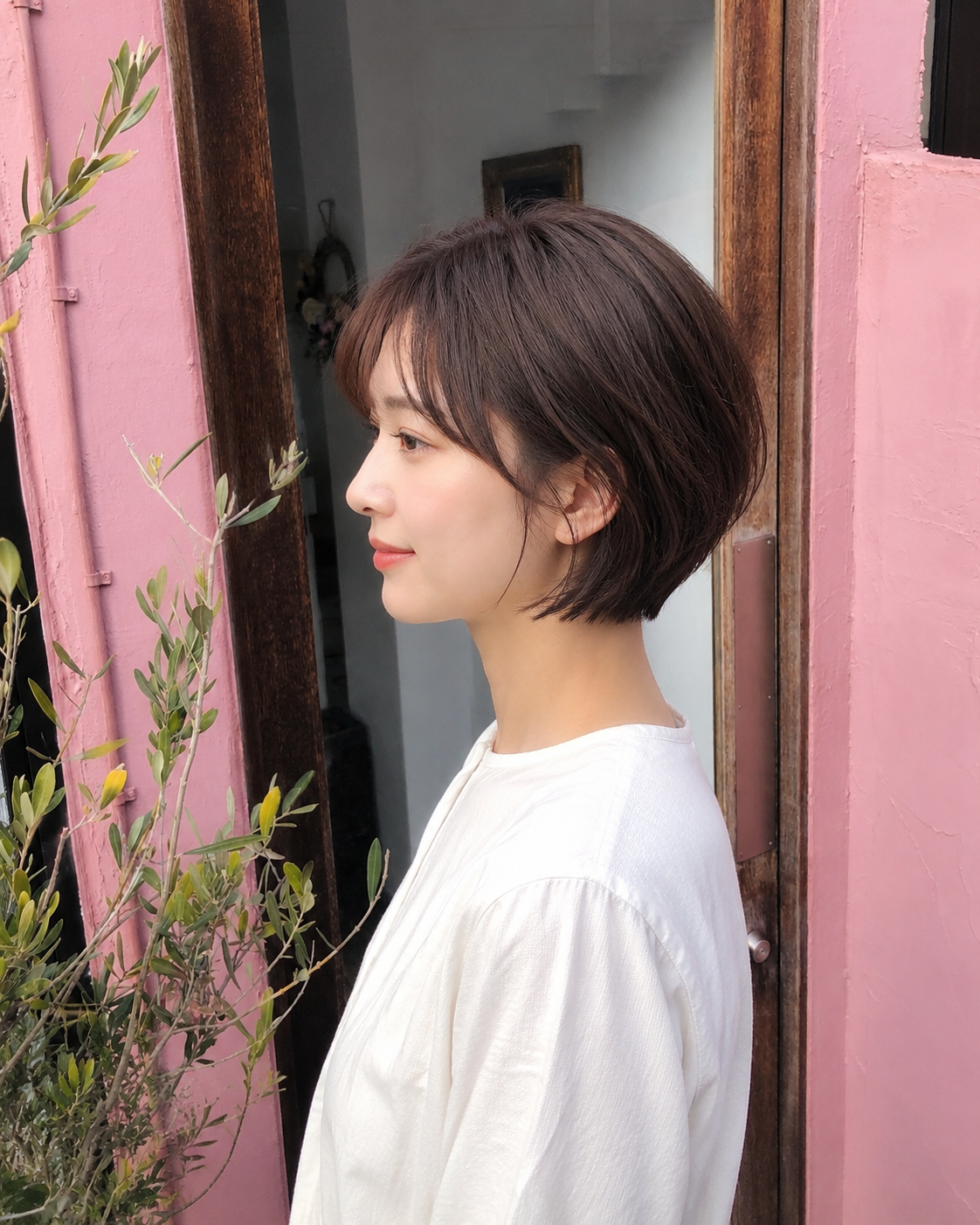 ショートボブ 大人ショート